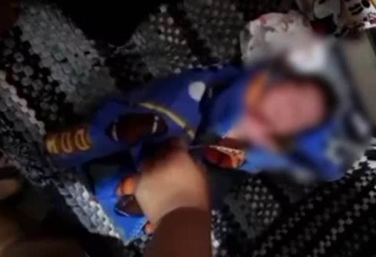 Bebé abandonado en un predio en Escazú fue atendido por Cruz Roja y una familia