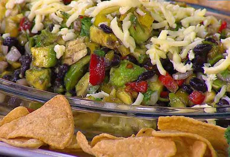 Receta: Guacamole con frijoles 