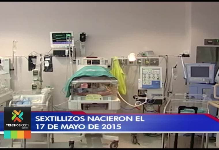 Un día como hoy pero de 2015 nacieron los primeros sextillizos del país