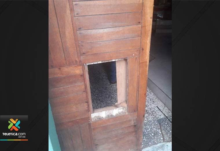 Robo en la iglesia de Filadelfia