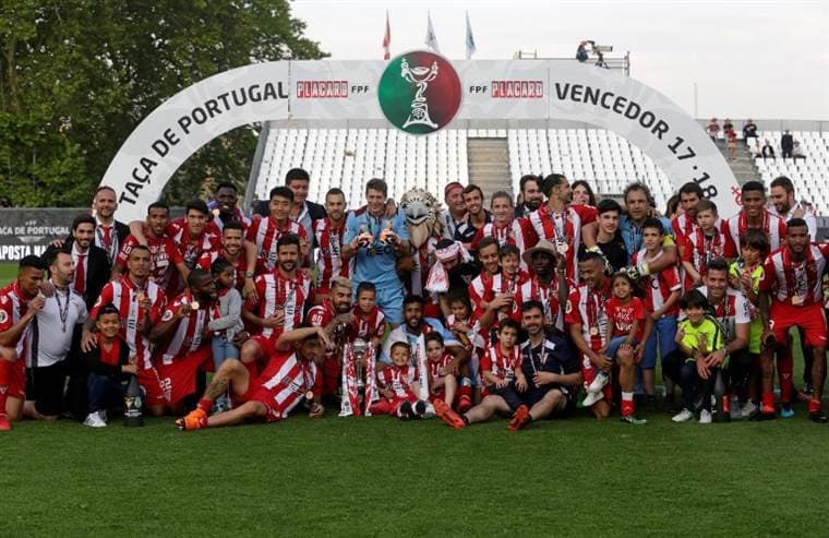  Desportivo das Aves se coronó campeón de la Copa de Portugal |AFP. 