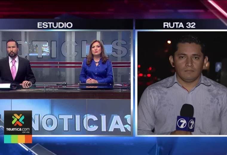 Ruta 32 protagonizó dos accidentes estrepitosos de buses contra camión y carro; una mujer fallecida