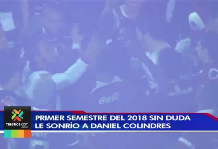 Daniel Colindres vivió un primer semestre de ensueño en este 2018