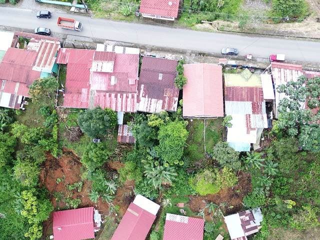 CNE inspeccionó Barrio Canadá, centro de San Vito y el lugar conocido como la Cueva del Sapo. CNE
