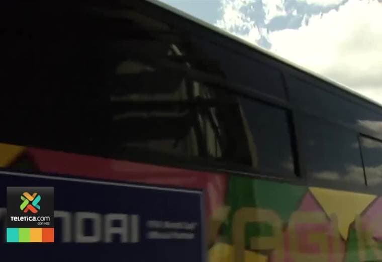 Bus que trasladará a Costa Rica en el Mundial ya tiene su lema