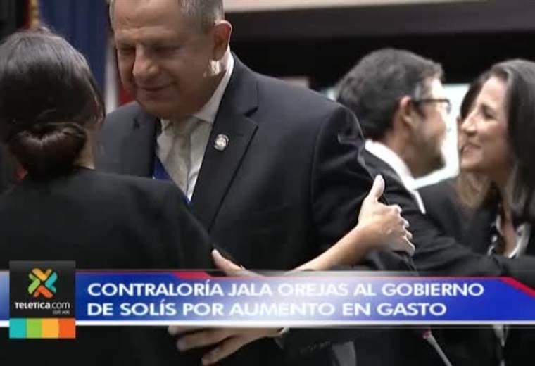 Contraloría jala orejas al gobierno de Solís por aumento en gasto