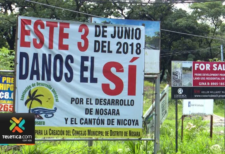 Habitantes de Nosara buscan separarse administrativamente de Nicoya