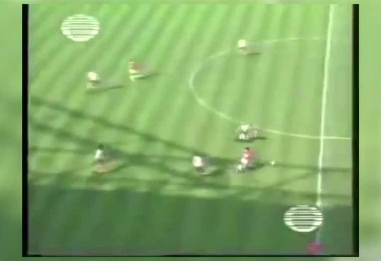 Se cumplen 28 años del gol que nos puso en el firmamento del fútbol mundial