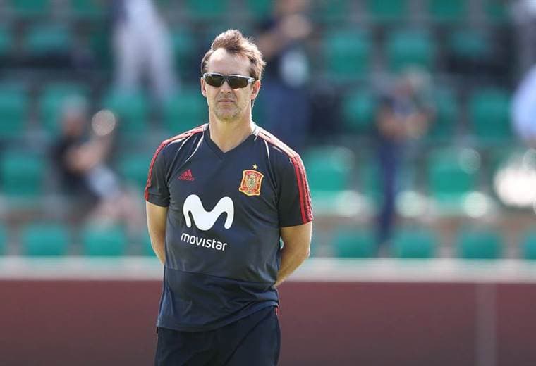 El técnico español, Julen Lopetegui. 