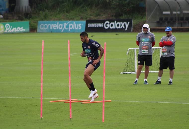 Rónald Matarrita, jugador de la Selección Nacional.|Rónald Matarrita
