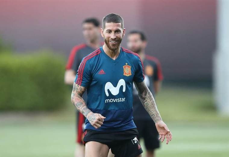 Sergio Ramos, capitán de España |Facebook Selección Española de Fútbol. 
