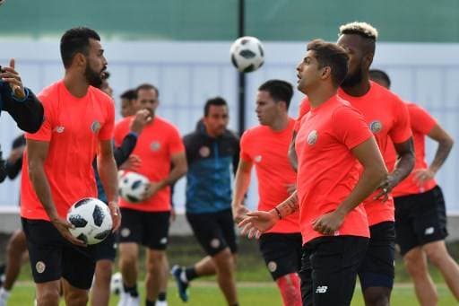 Entrenamiento de la Selección Nacional en San Petersburgo.|AFP