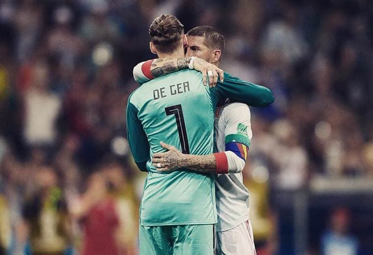David De Gea, portero de la Selección de España. 