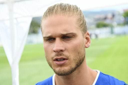 Rurik Gislason, jugador de Islandia.|AFP