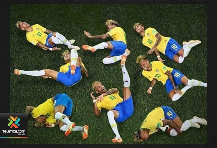 Neymar es el blanco de las burlas en redes sociales