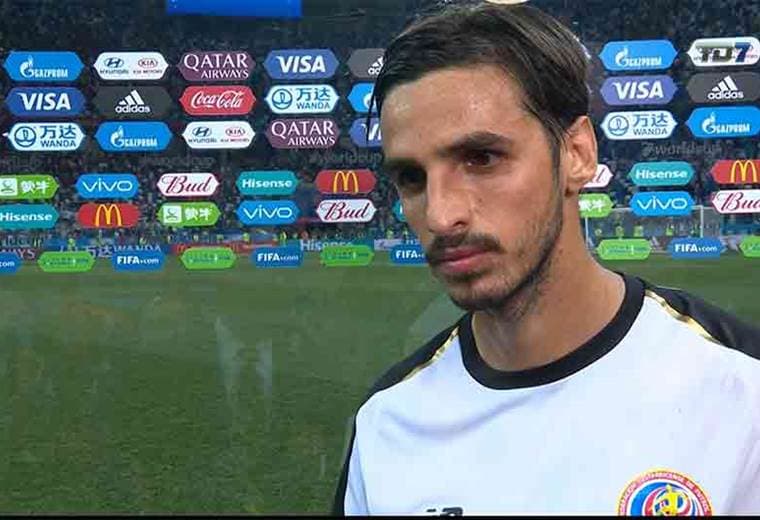 Declaraciones de Bryan Ruíz posterior al juego ante Suiza 