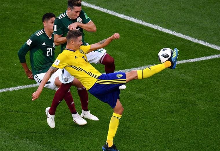 Suecia derrotó a México y clasificó a la siguiente ronda.|FIFA.com