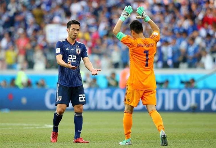 Japón clasificó a los octavos de final en Rusia 2018.