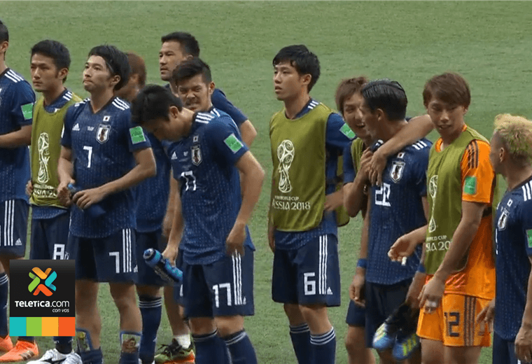 Japón clasificó a los octavos de final en Rusia 2018.