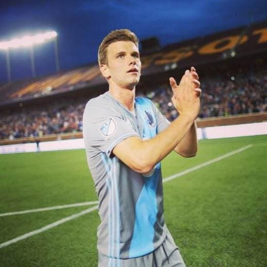 Volante Collin Martin del Minnesota United.|Facebook