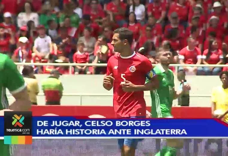 Celso Borges podría hacer historia con La Sele en el juego ante Inglaterra