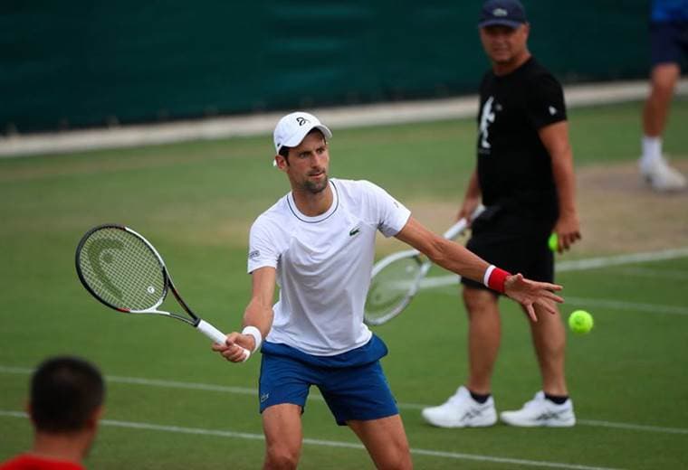 Novak Djokovic, tenista serbio. 