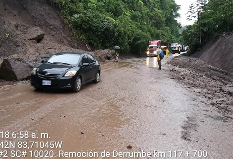 Conavi informa sobre el estado de las vías afectadas por las lluvias de las últimas horas