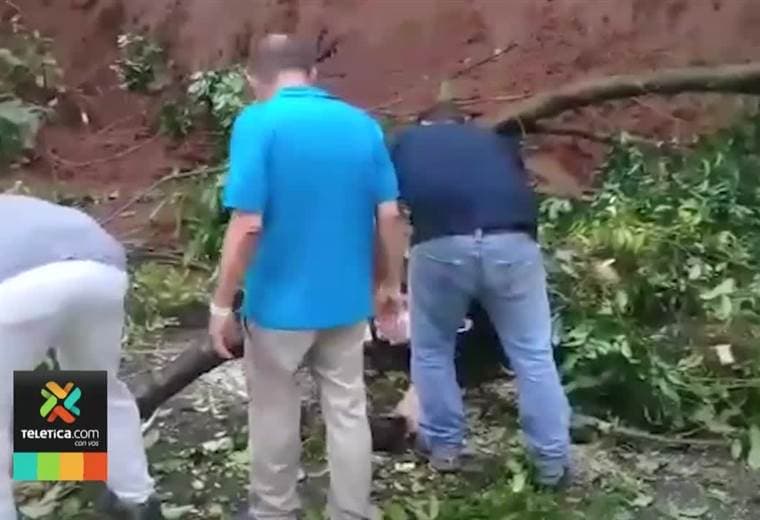 Conavi informa sobre el estado de las vías afectadas por las lluvias de las últimas horas