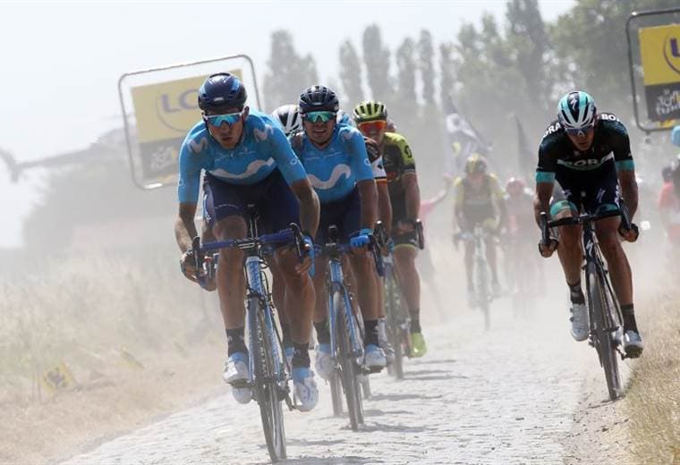 El costarricense Andrey Amador |Movistar Team. 