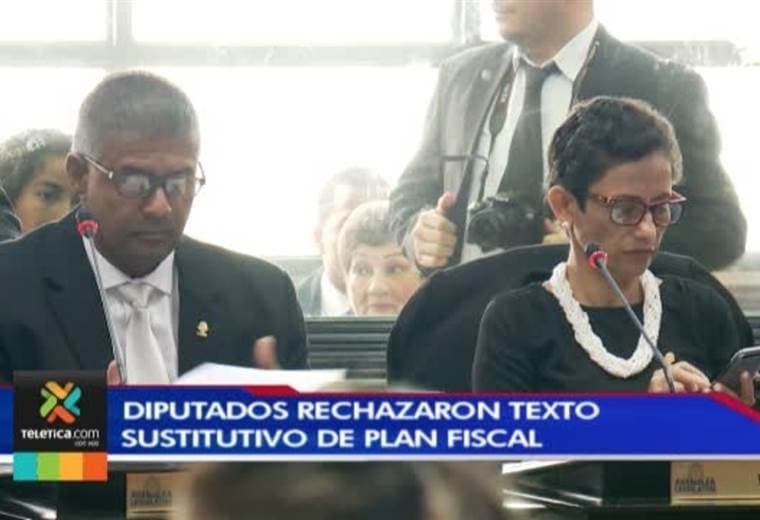 Diputados rechazaron texto sustitutivo de plan fiscal