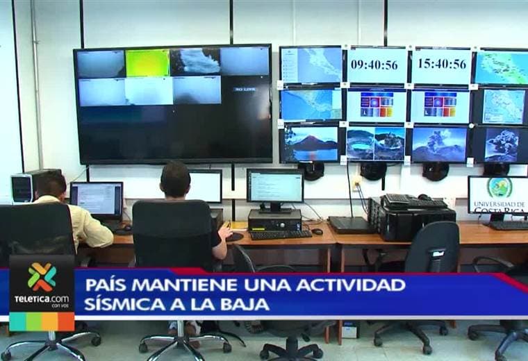 Costa Rica registra un descenso en cantidad de sismos sentidos por tercer mes consecutivo