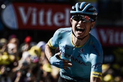 Magnus Cort Nielsen del equipo Astana.|AFP