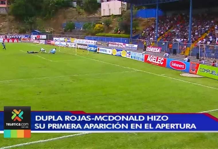 McDonald y Roger Rojas buscan aumentar cuota goleadora que los llevó a ser una dupla histórica