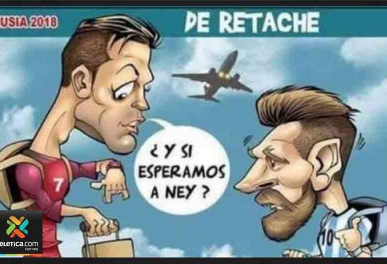  Neymar es el centro de las burlas tras la eliminación de Brasil