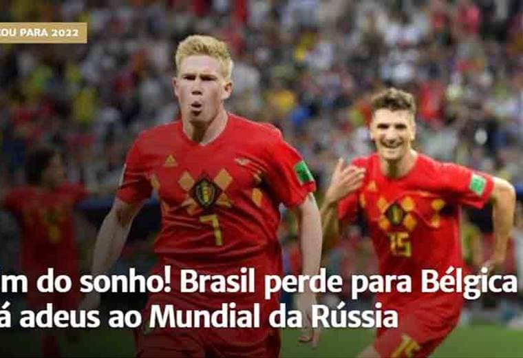 Diarios brasileños reflejan la amargura de la derrota de la selección