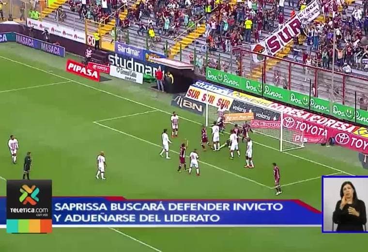 Saprissa recibe a Herediano con el objetivo de defender el invicto en casa