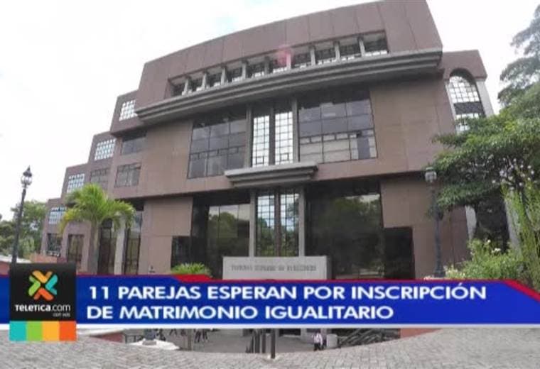 11 parejas ya hicieron los trámites y esperan por inscripción de matrimonio igualitario