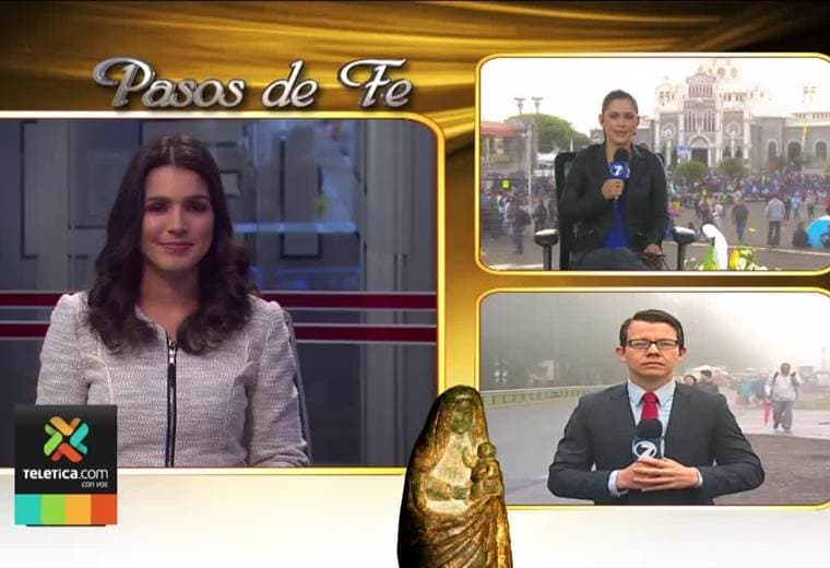 Ambiente en la celebración del día Virgen de los Ángeles