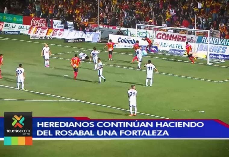 Herediano continúa haciendo del Rosabal Cordero su fortaleza