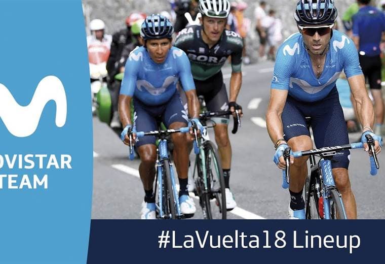Alineación del Movistar Team para Vuelta a España