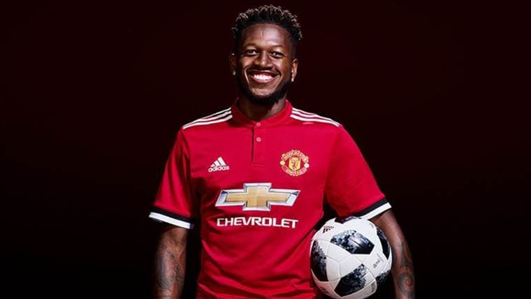 El internacional brasileño Fred, jugador del Manchester United.