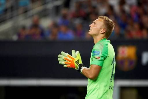 Jasper Cillessen, portero del Barcelona.|AFP