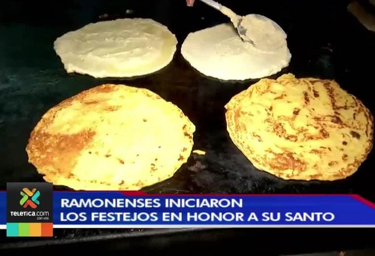 Fiestas de San Ramón tienen una competencia de comer el churro más grande