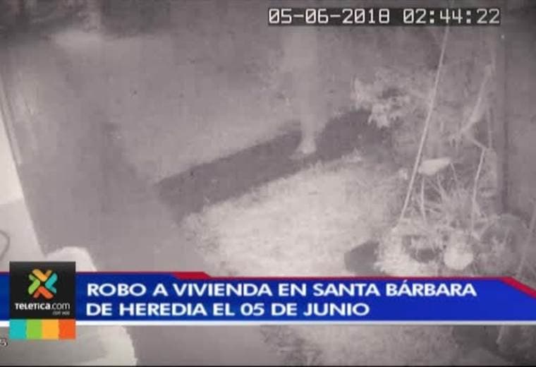 OIJ requiere identificar a cinco hombres tras hacer robos a viviendas y un asalto a peatón