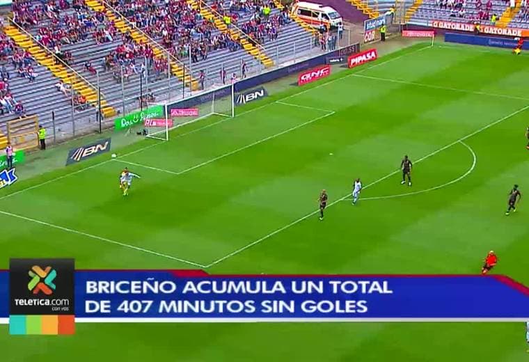 Kevin Briceño acumula 407 minutos sin recibir goles con Saprissa
