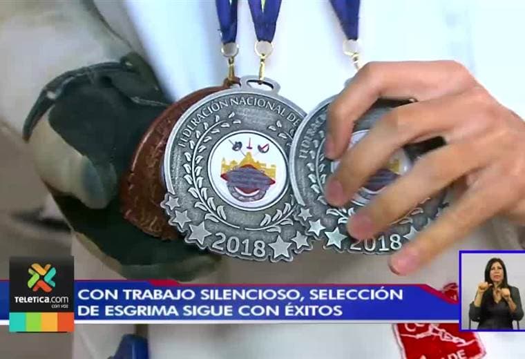 Esgrima costarricense sigue cosechando éxitos a nivel internacional
