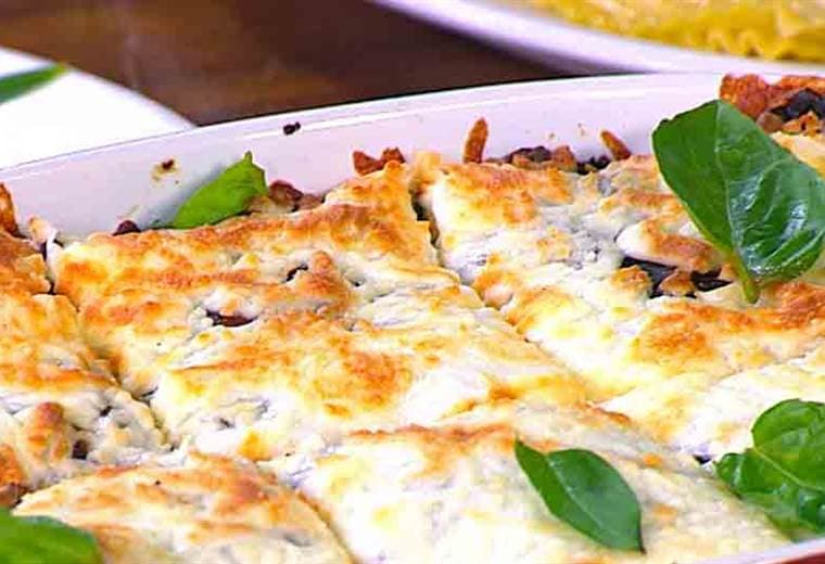 Receta: Lasaña de carne