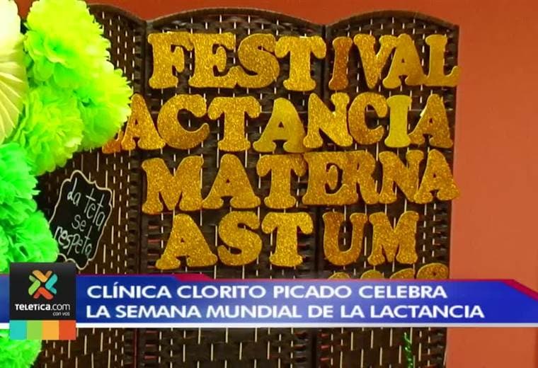 Clínica de Tibás celebra la Semana Mundial de la Lactancia