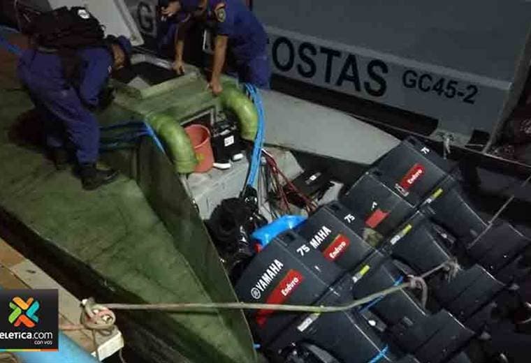 Policía decomisaron más de 2.000 kilos de cocaína en aguas costarricenses