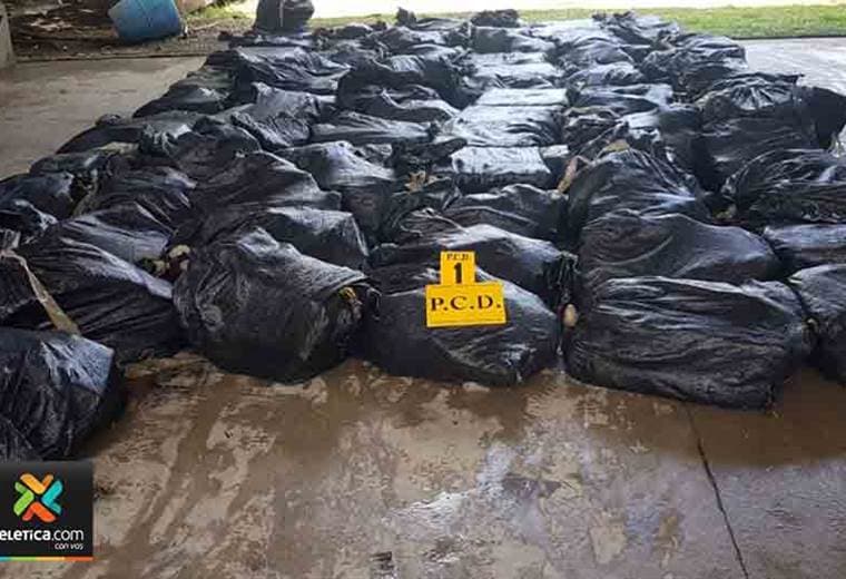 Policía decomisaron más de 2.000 kilos de cocaína en aguas costarricenses